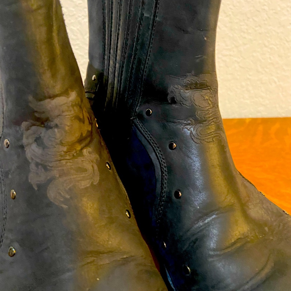 Men’s Vintage Mark Nason Black Boots